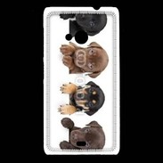 Coque Nokia Lumia 535 Alignement de petits chiens