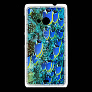 Coque Nokia Lumia 535 Banc de poissons bleus