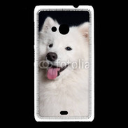 Coque Nokia Lumia 535 Portrait de chien loup 5