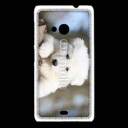 Coque Nokia Lumia 535 Chiot berger blanc suisse
