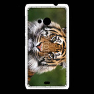 Coque Nokia Lumia 535 Portrait de tigre 10
