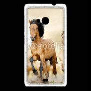 Coque Nokia Lumia 535 Chevaux dans la prairie