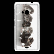 Coque Nokia Lumia 535 Petit chat en folie 500