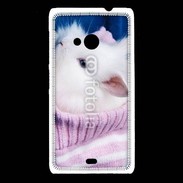 Coque Nokia Lumia 535 Lapin et bonnet 500