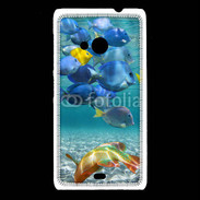 Coque Nokia Lumia 535 poisson tropical 3