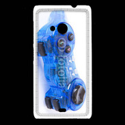 Coque Nokia Lumia 535 Manette de jeux bleue