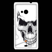 Coque Nokia Lumia 535 Tête de mort fumeur