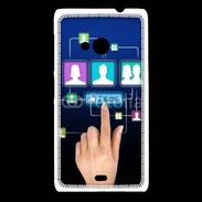 Coque Nokia Lumia 535 Réseau social