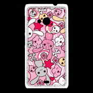 Coque Nokia Lumia 535 Lapin crétin