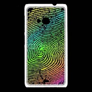 Coque Nokia Lumia 535 Empreintes digitales de couleur