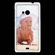 Coque Nokia Lumia 535 Bébé à la plage