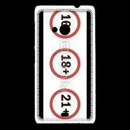 Coque Nokia Lumia 535 Interdit au moins de ...