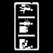 Coque Nokia Lumia 535 humour panneau