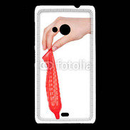 Coque Nokia Lumia 535 préservatif rouge