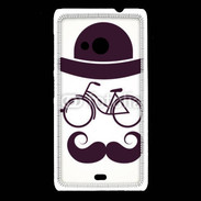 Coque Nokia Lumia 535 Moustache vélo 10