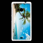Coque Nokia Lumia 535 Belle plage ensoleillée 1