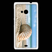 Coque Nokia Lumia 535 Coquillage sur la plage 5