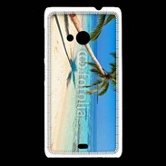 Coque Nokia Lumia 535 Palmier sur la plage tropicale