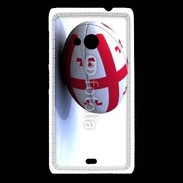 Coque Nokia Lumia 535 Ballon de rugby Georgie