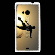 Coque Nokia Lumia 535 beach soccer couché du soleil