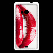 Coque Nokia Lumia 535 Bouche sexy gloss rouge