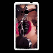 Coque Nokia Lumia 535 Dominatrice sexy avec menottes 