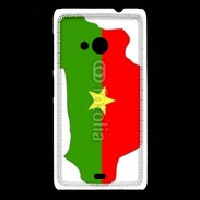 Coque Nokia Lumia 535 drapeau Burkina Fasso