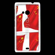 Coque Nokia Lumia 535 drapeau Chinois