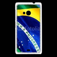 Coque Nokia Lumia 535 drapeau Brésil 5