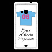 Coque Nokia Lumia 535 Troisième ligne centre Bonus offensif-défensif Blanc 2