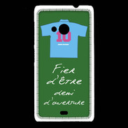 Coque Nokia Lumia 535 Demi d'ouverture Bonus offensif-défensif Vert 2