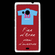 Coque Nokia Lumia 535 Demi d'ouverture Bonus offensif-défensif Rouge 2
