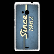 Coque Nokia Lumia 535 Since 1962 Bleu