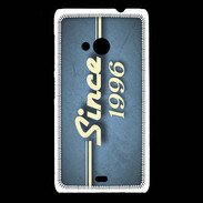 Coque Nokia Lumia 535 Since 1996 Bleu
