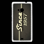 Coque Nokia Lumia 535 Since 1957 gris