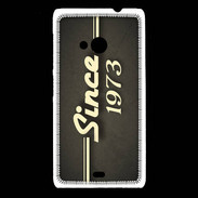 Coque Nokia Lumia 535 Since 1973 gris