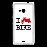 Coque Nokia Lumia 535 I love bike