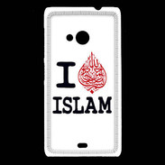 Coque Nokia Lumia 535 I love Islam