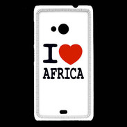 Coque Nokia Lumia 535 I love Africa