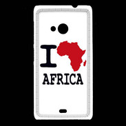 Coque Nokia Lumia 535 I love Africa 2