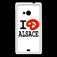Coque Nokia Lumia 535 I love Alsace 2
