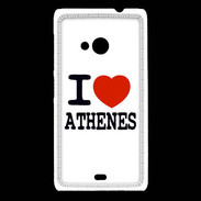 Coque Nokia Lumia 535 I love Athenes