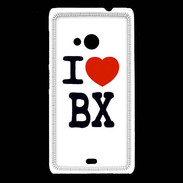 Coque Nokia Lumia 535 I love BX