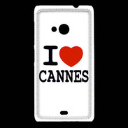 Coque Nokia Lumia 535 I love Cannes