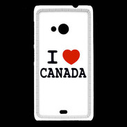 Coque Nokia Lumia 535 I love Canada