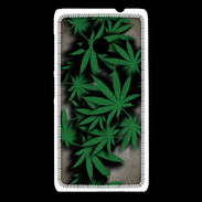 Coque Nokia Lumia 535 Feuilles de cannabis 50