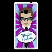 Coque Nokia Lumia 535 Mister Fashion Chatain