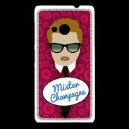 Coque Nokia Lumia 535 Mister Champagne Roux