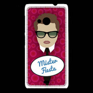 Coque Nokia Lumia 535 Mister Fiesta Chatain