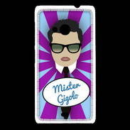 Coque Nokia Lumia 535 Mister Gigolo Brun